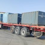 حمل همزمان چندین کانتینر سنگین