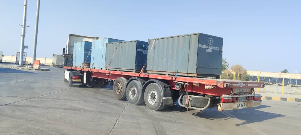 حمل همزمان چندین کانتینر سنگین